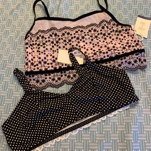 Two NWT Bra Bralettes, Size L